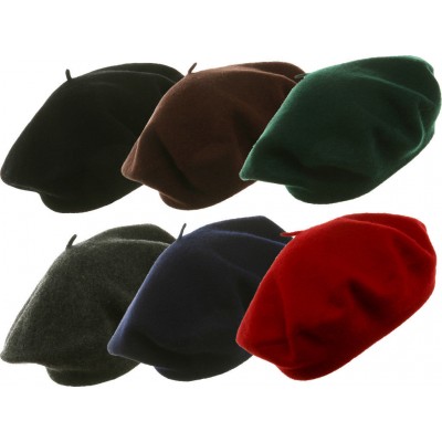 Fine Fashion 100% Wool French Beret Tam Beanie Slouchy  Warm Hat    eb-44699454